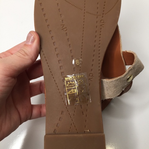 DV by dolce vita suede sandals sz 8 EUC 4/25 - Picture 4 of 5